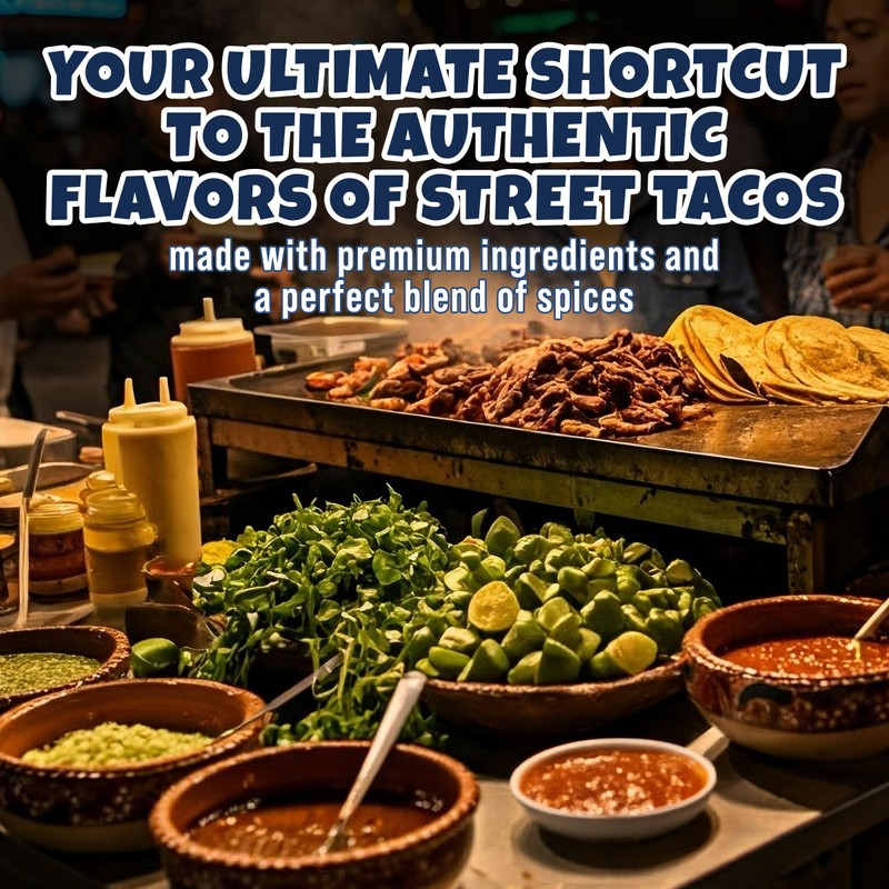 Ortega Street Taco Seasoning Mix, Mexican Street Corn, 1 Ounce