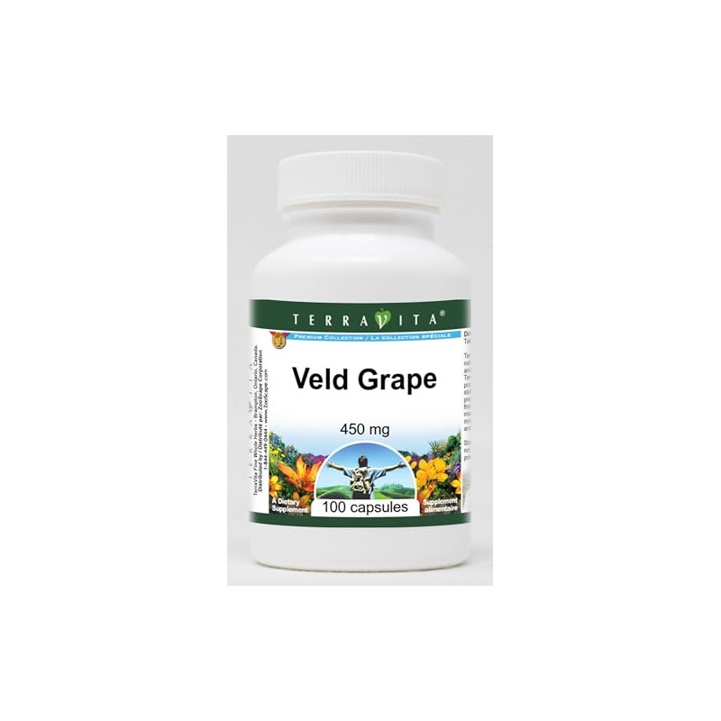 Veld Grape - 450 mg (100 Capsules, ZIN: 521570) -
