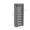 EGTMA Closet Para Zapatos Reforzado Grande 162cm Con Telas