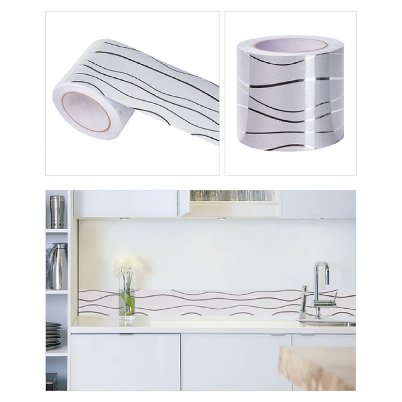 Dostear Wallpaper Border Peel and Stick Wall Border Sticker Home