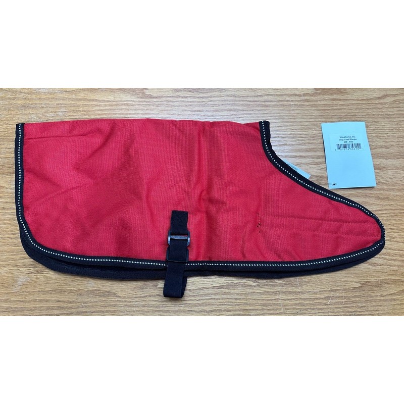 Windhorse Red Small 600 Denier Dog Coat Sherpa Lined *NEW