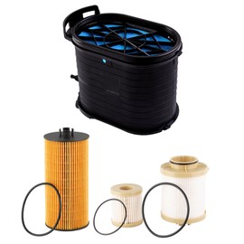 GETOPAUTO FA1778 FD4616 FL2016 6.0L Powerstroke Filter Kit Compatible with 2003-2007 Ford F250 F350 F450 F550 Super Duty 6.0L 2003-2005 Excursion 6.0L