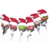 60 Pcs Mini Christmas Lollipop Hat Candy Hat Mini Santa