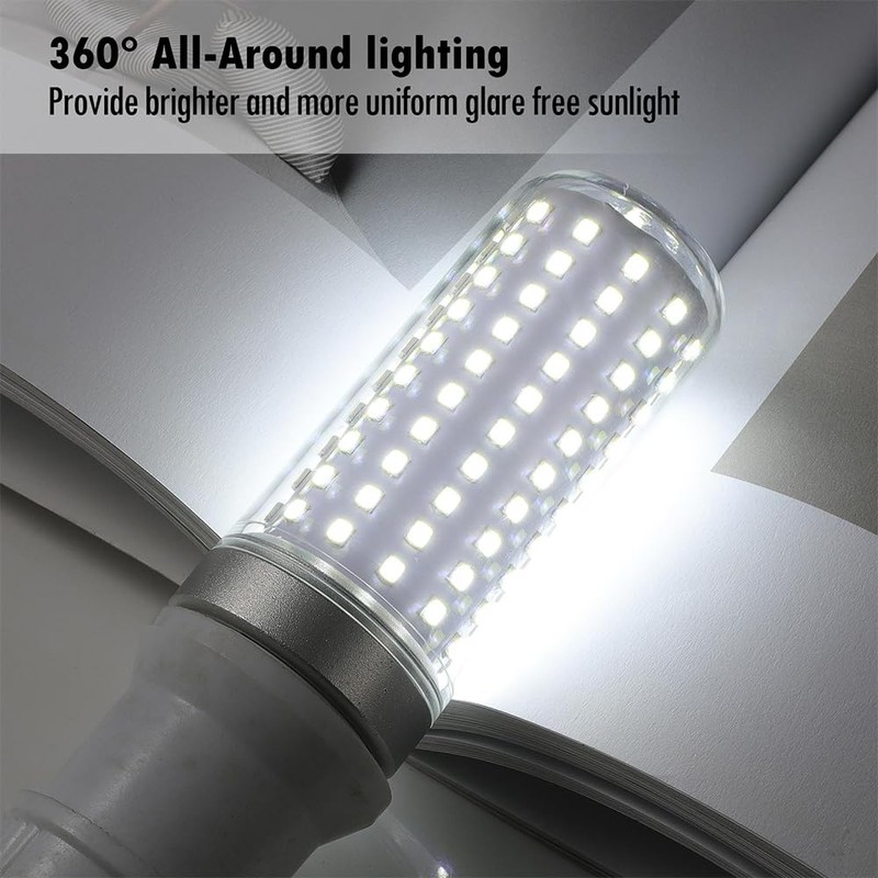 E26 LED Bulbs, 30W LED Light Bulbs Equivalent 250W, 6000K