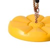 Heavy Duty Plastic Disc Tree Swing with PE Rope for