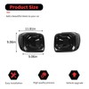 RT-TCZ Smoked Black Tail Light Lamp Cover Guard Trim Decoration