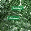 Artificial Ivy Privacy Fence Wall Screen,100X40in Privacy Fence Panels Privacy