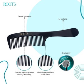Roots - Professional Detangling & Shampoo Combs - For man And Woman - 222