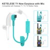 KETELESE Keletese T1 New Earpiece for Walkie Talkie T1 T3