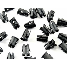 Retro-Motive Emblem Trim Barrel Clips Tubular Nuts Fit 3/16" Hole 1/8" Stud Qty-50 #218-50BB