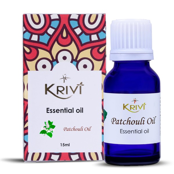 Krivi Patchauli Essential Oil 15ml (Pack of 1)