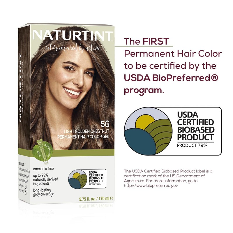 Naturtint Naturtint 5G Light Golden Chestnut Permanent Hair Color (Pack