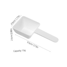 Zerodeko 40pcs Bulk Washing Scoop Precision Gram Measuring for Laundry Plastic for Kitchen Commercial Use