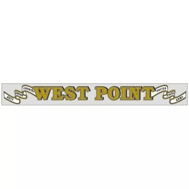 ARMY WEST POINT MILITARY ACADEMY STRIP 15" CAR WINDOW DECAL STICKER