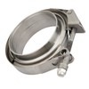 XRMXF 304 Stainless Steel V Band Clamp Set, Quick Release