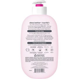 eos Shea Better 24H Moisture Body Lotion, Fresh & Cozy Scent, 473ml