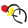 FOMIYES 2pcs Cartoon Fruit Headbands Lightweight Soft Hair Hoops for Women Playful Photo Props for Parties Cosplay Live Streaming Accessories