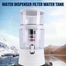 Water Purifier Dispenser, Portable Water Purification System, Water Filter Countertop Water Kettle 16L Water Barrel, Household Economical Drinking Pot Water Dispenser