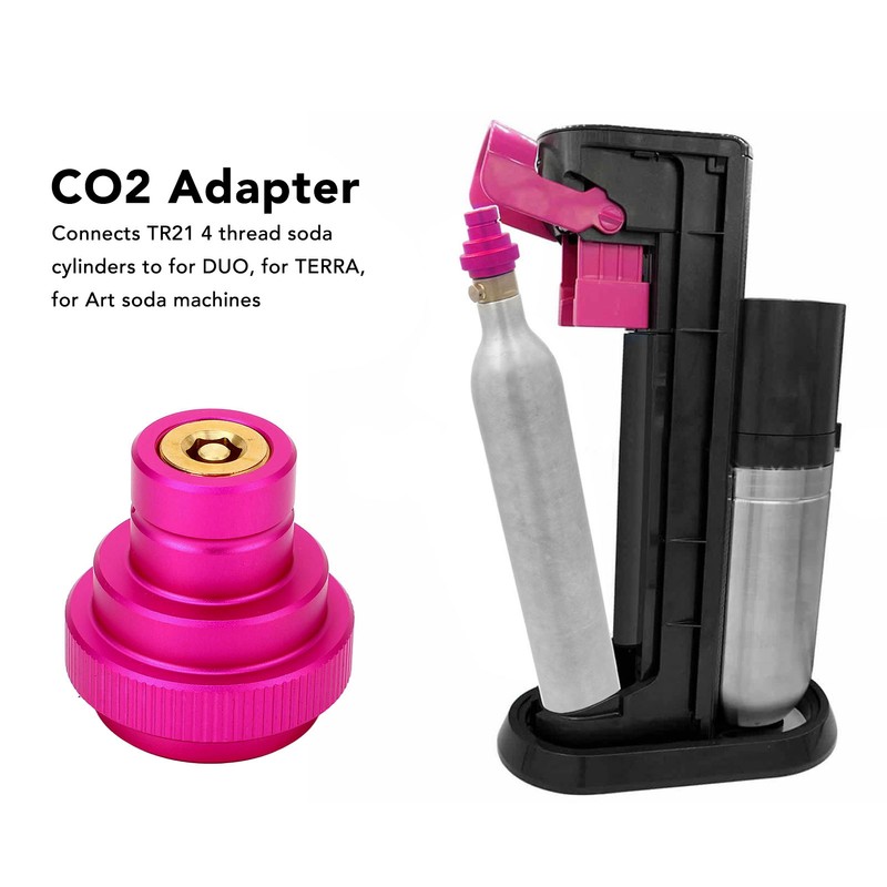 Soda Water CO2 Adapter TR21 4 Male Thread Soda Water