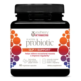 🧬✨ Youtheory Probiótico 2x Acción | Apoyo Digestivo, 60 Cápsulas 💖