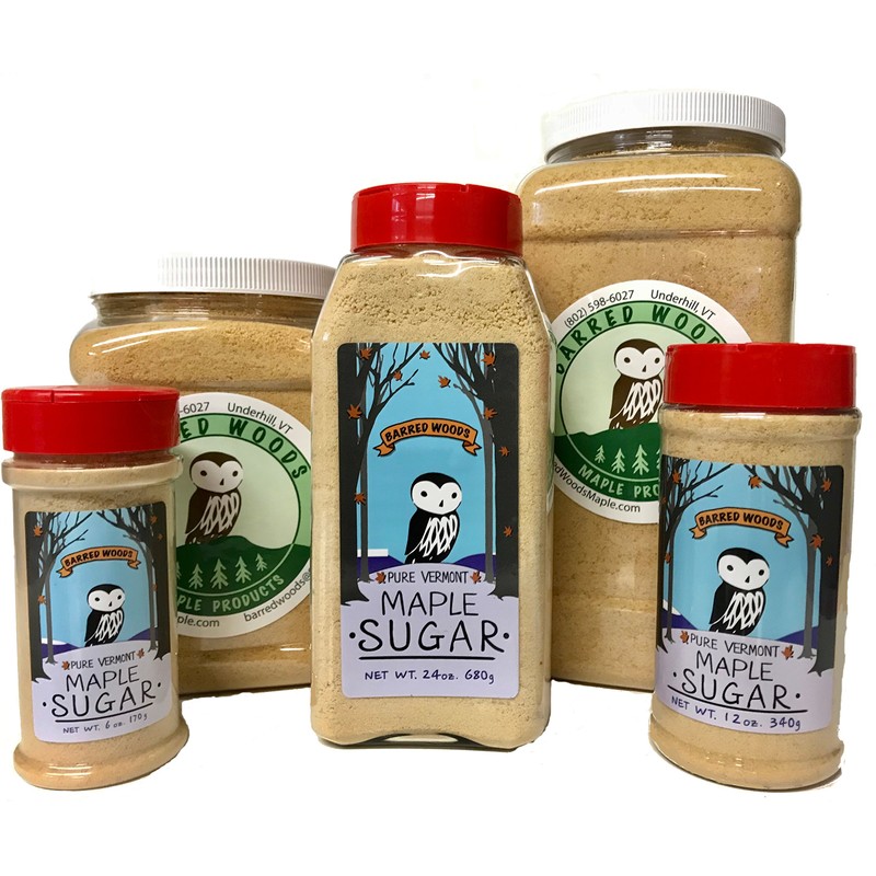 Organic Pure Vermont Maple Sugar - 12 oz Jar -