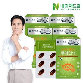 Nature Dream 네이처드림 눈에 좋은 루테인11 500mg x 30정 5박스 Nature Dream Eye Health Lutein11 500mg x 30 Tablets 5 Boxes