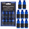 Master Elite Series 8 Piece Universal Air Hose Quick Push