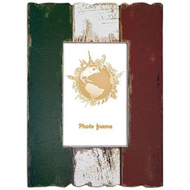 Zep Flag of Italy Wooden 6x4 Photo Frame, Multi-Colour