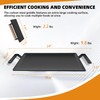 Carbon Steel Griddle Pan, Double Burner Flat Top Grill Plate