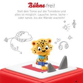 tonies Audio Figures for Toniebox, Leos Tag - Nappy, Potty, Toilet - That's So!, Audio Play with Songs for Children from 3 Years, Playing Time Approx. 50 Minutes