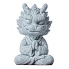 Meditating Dragon Statue Sandstone Dragon Sculpture Wealth Success Good Lucky