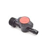 Stop Valve 16mm for Drip Irrigation x 3/4" Male Thread