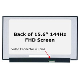 SCREENARAMA New Screen Replacement for Acer Nitro 5 AN515-58-57QW 40pin 144Hz FHD 1920x1080 IPS LCD LED Display with Tools and Tape