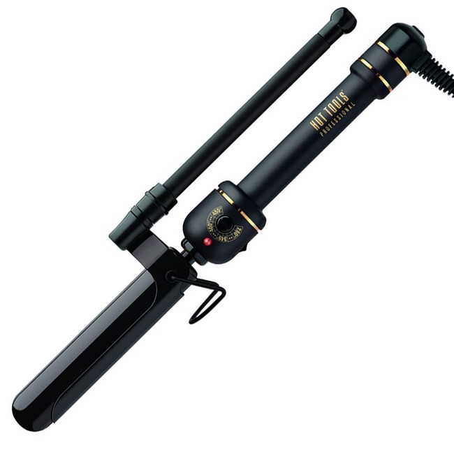 Hot Tools Professional Black Gold Marcel Curling Iron/Wand, 1 inch