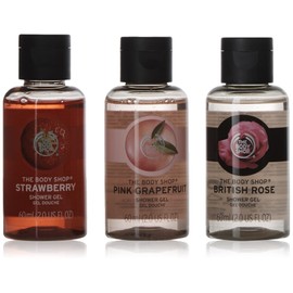 The Body Shop Lather & Cleanse Shower Gel Trio Gift Set for Normal Skin