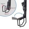Vigorport Luggage Hook Strap, J Hook for Add a Bag
