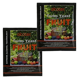 Alcotec 2x Distiller’s Yeast Fruit with Enzyme 60g 25L