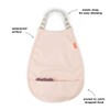 Done by Deer Pull-over bib, Croco Pink