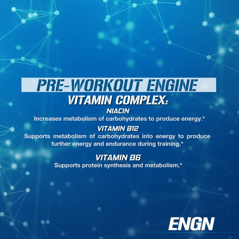 EVL Intense Pre Workout with Creatine - ENGN Energizing Pre
