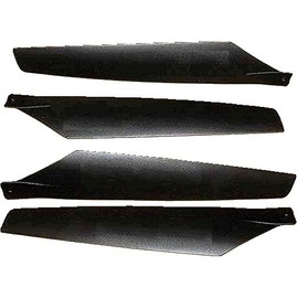 Rotor Blades for Different Models such as Coaxial Helicopter Esky Lama V3, Kob Lama V4, Hunter, Cocomanche, EC, Dauphin AH-64 Apache Walkera Dragonfly 5 # 4 and more