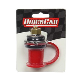 QuickCar Racing Products 57-701 Red Remote Battery Charger with Jumper Post (Only 1 Post - sold individually - Red)