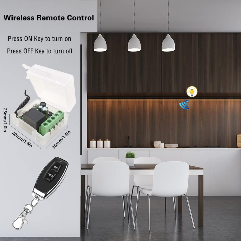 DieseRC Wireless Remote Control Switch 433Mhz 220V 230V 240V 1