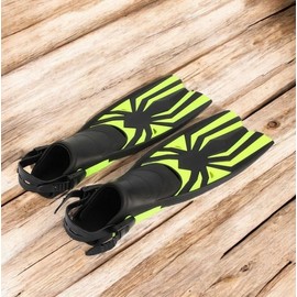 Yellow 250mm Gatheric Spider 235 Snorkeling Fins Scuba Diving Long Fins