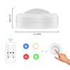 LED Puck Lights with Remote Control, 16 Color Changeable Under