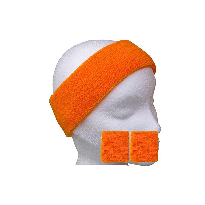 Just 4 Fun Leisurewear Sweatband Headband & 2 Wristbands One