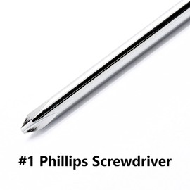 Kyuionty Phillips Screwdriver 10 Inch, Long Screwdriver #2 Magnetic Tip Screwdrivers Extra Long Shaft Cross Head Screwdriver