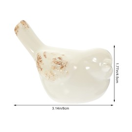 Veemoon Bird Figurines Modern Minimalist Animal Ornament Love Birds Decor Desk Decoration Porcelain Crafts for Office Home Desk