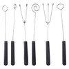 6Pcs Stainless Steel Candy Dipping Tool Chocolate Dipping Fork Stainless