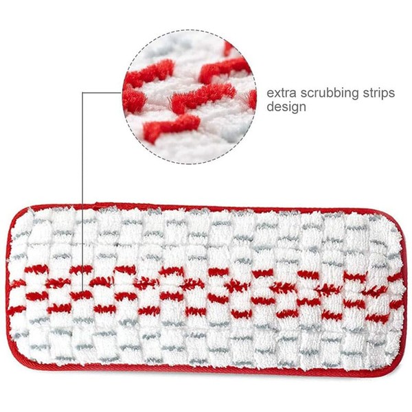 Tolxh Mop Replacement Microfiber Spray Mop Refill Washable Cleaning Mop