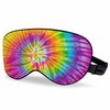 Vnwoalu Swirl Sleep Eye Mask Abstract Colorful Tie Dye Men